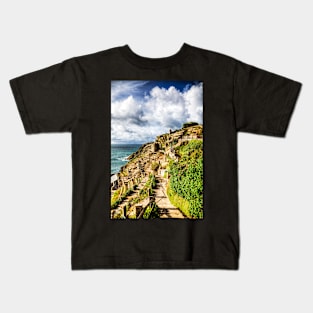 The Minack Theatre, Cornwall, UK Kids T-Shirt